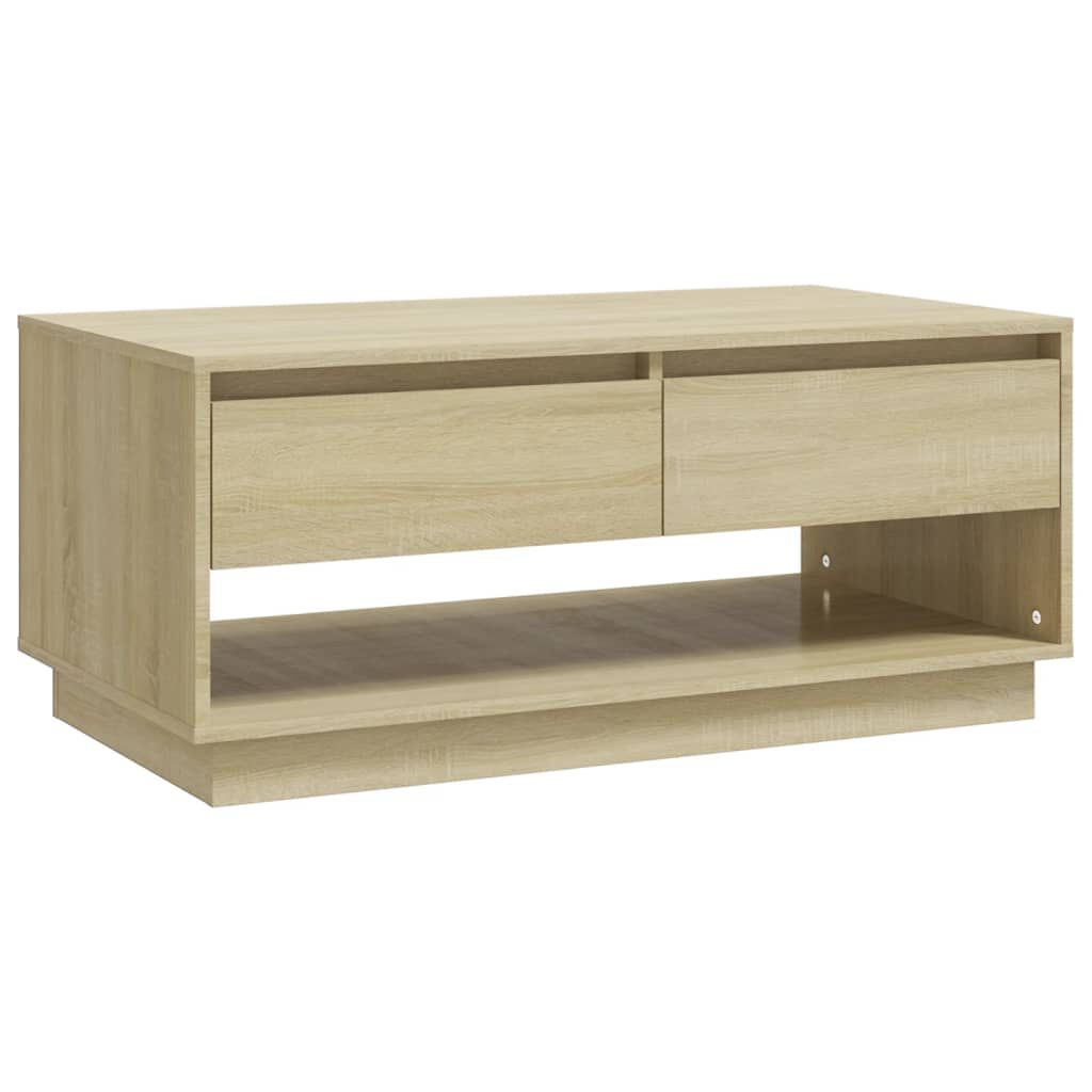 vidaXL Τραπεζάκι Σαλονιού Sonoma Δρυς 102,5x55x44 εκ. Επεξ. Ξύλο