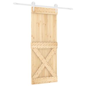 vidaXL &Sigma;&upsilon;&rho;ό&mu;&epsilon;&nu;&eta; &Pi;ό&rho;&tau;&alpha; 80 x 210 cm &Sigma;&upsilon;&mu;&pi;&alpha;&gamma;έ&sigmaf; &Xi;ύ&lambda;&omicron; &Pi;&epsilon;ύ&kappa;&omicron;&upsilon; (&Alpha;&kappa;&alpha;&tau;έ&rho;&gamma;&alpha;&sigma;&tau;&omicron;)
