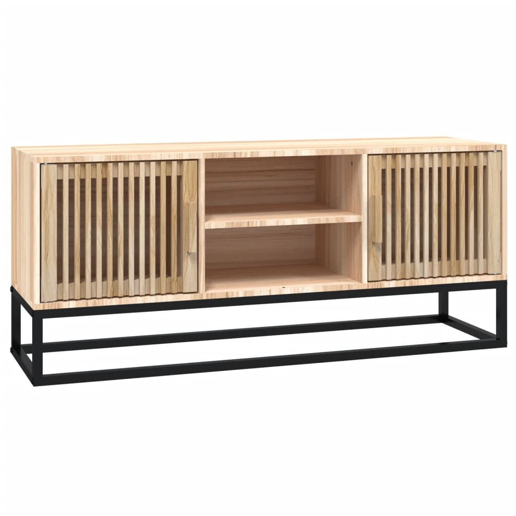 vidaXL Έπιπλο Τηλεόρασης 105 x 30 x 45 εκ. Επεξεργασμένο Ξύλο/Σίδερο