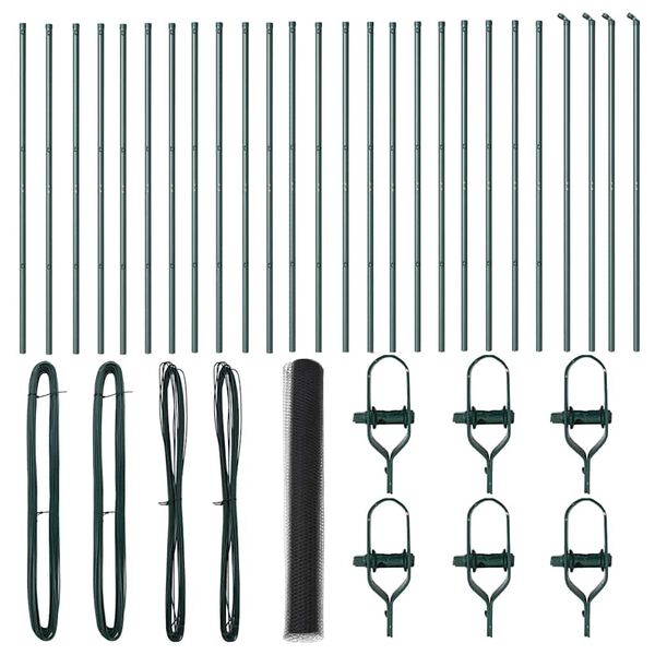 vidaXL &Sigma;&tau;ύ&lambda;&omicron;&sigmaf; &Pi;&epsilon;&rho;&iota;&phi;&rho;ά&xi;&epsilon;&omega;&nu; &Gamma;&kappa;&rho;&iota; 50 x 1,4 &mu; (36 mm &delta;ί&chi;&tau;&upsilon;)