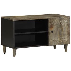 vidaXL &Nu;&tau;&omicron;&upsilon;&lambda;ά&pi;&iota; &tau;&eta;&lambda;&epsilon;ό&rho;&alpha;&sigma;&eta;&sigmaf; &alpha;&nu;&omicron;&iota;&chi;&tau;ό &gamma;&kappa;&rho;&iota; 80x31,5x46 cm &mu;&alpha;&sigma;ί&phi; &xi;ύ&lambda;&omicron; Mango