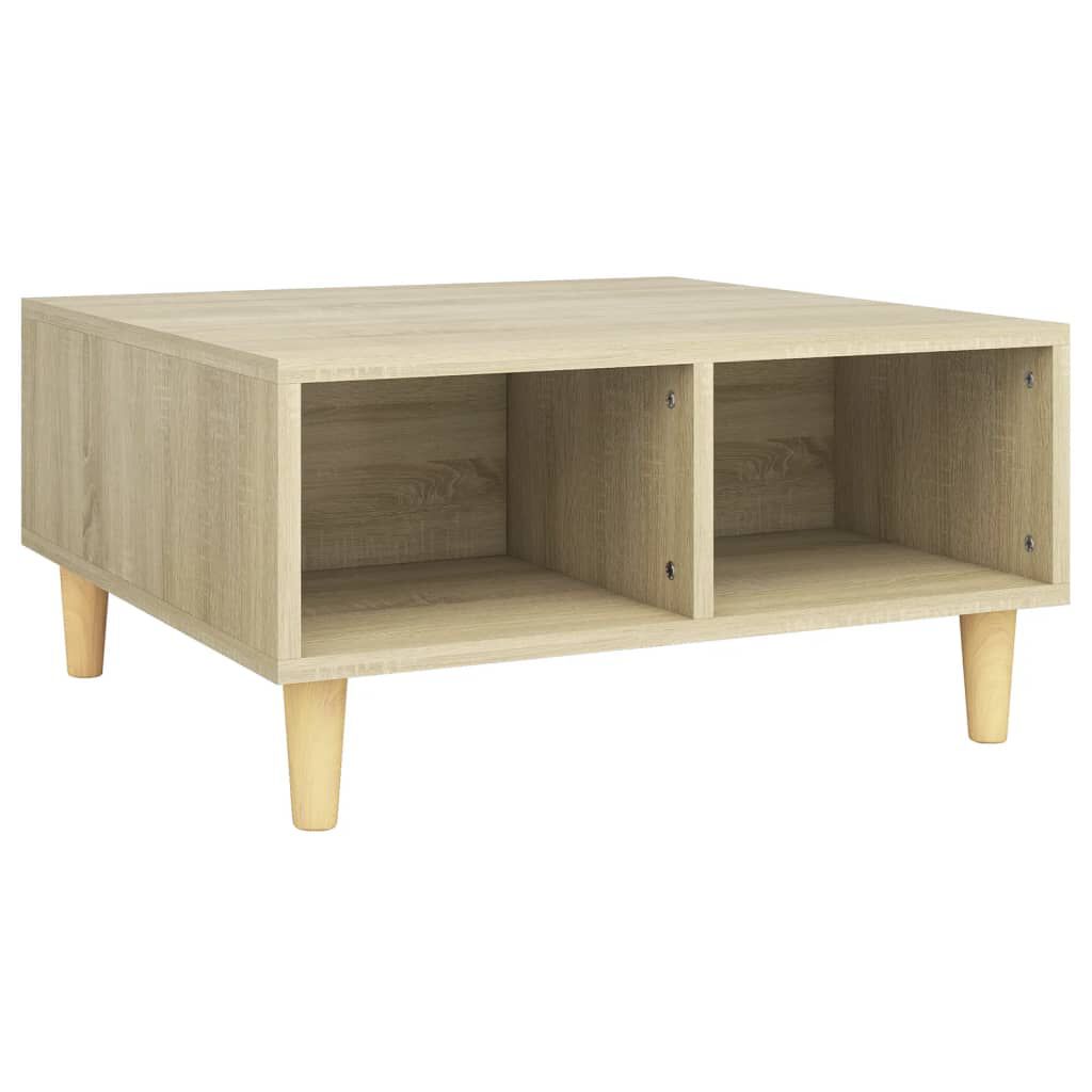 vidaXL Τραπεζάκι Σαλονιού Sonoma Δρυς 60x60x30 εκ. Επεξεργασμένο Ξύλο