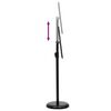vidaXL Βάσεις Αφισών 2 pcs Μαύρο 32.5x 24 x 78 εκ Κράμα Αλουμινίου