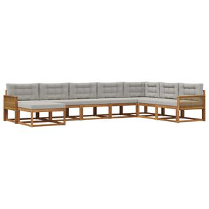 vidaXL &Sigma;&epsilon;&iota;&rho;ά &Kappa;&alpha;&nu;&alpha;&pi;έ &Epsilon;&xi;&omega;&tau;&epsilon;&rho;&iota;&kappa;&omicron;ύ 8 pcs &Phi;&upsilon;&sigma;&iota;&kappa;ό &kappa;&alpha;&iota; &Alpha;&nu;&omicron;&iota;&chi;&tau;ό &Gamma;&kappa;&rho;&iota;