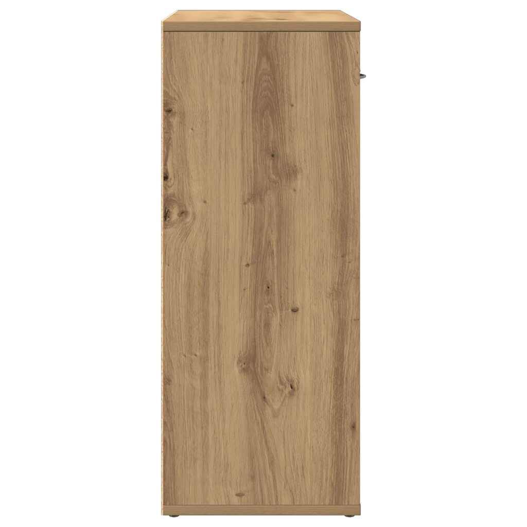 vidaXL Sideboard Artisan Oak 60x30x75 cm Κατασκευασμένο ξύλο