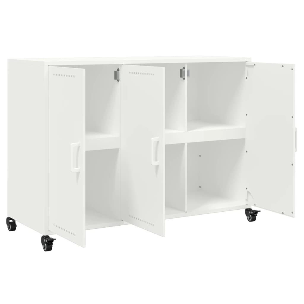vidaXL Ντουλάπι Ροζ 100,5x39x72 εκ. από Χάλυβα