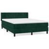 vidaXL &Kappa;&rho;&epsilon;&beta;ά&tau;&iota; Boxspring &mu;&epsilon; &Sigma;&tau;&rho;ώ&mu;&alpha; &Sigma;&kappa;&omicron;ύ&rho;&omicron; &Pi;&rho;ά&sigma;&iota;&nu;&omicron; 140x200&epsilon;&kappa;. &Beta;&epsilon;&lambda;&omicron;ύ&delta;&iota;&nu;&omicron;
