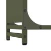 vidaXL Ράφι Καυσόξυλων 44x28x65 εκ. Χάλυβας ψυχρής έλασης