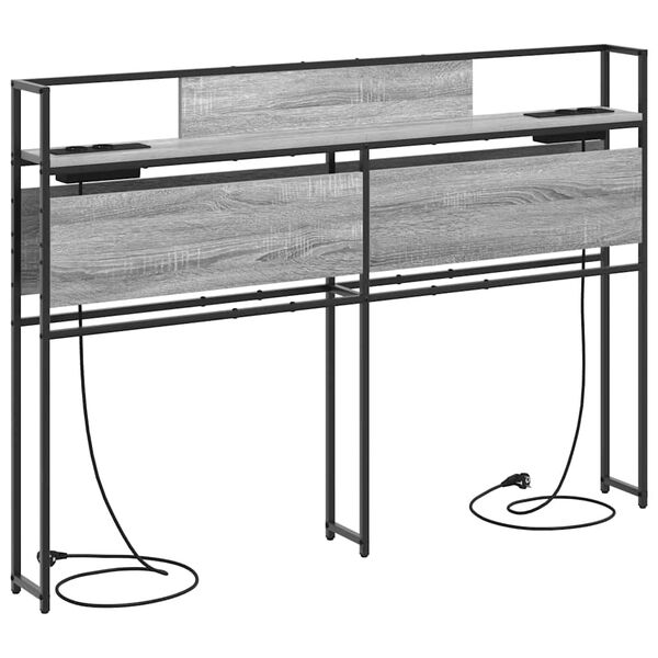 vidaXL &Kappa;&epsilon;&phi;&alpha;&lambda;ά&rho;&iota; &Alpha;&pi;&omicron;&theta;ή&kappa;&eta;&sigmaf; &mu;&epsilon; &rho;ά&phi;&iota; &Gamma;&kappa;&rho;&iota; sonoma 160 cm &Epsilon;&pi;&epsilon;&xi;&epsilon;&rho;&gamma;&alpha;&sigma;&mu;έ&nu;&omicron; &xi;ύ&lambda;&omicron;