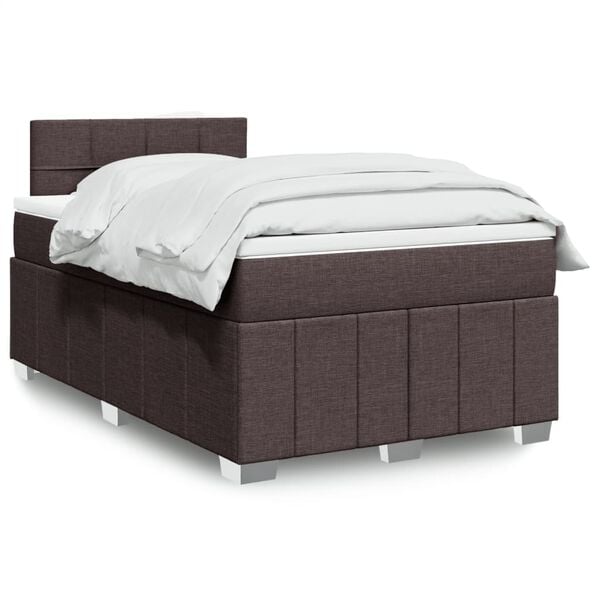 vidaXL &Kappa;&rho;&epsilon;&beta;ά&tau;&iota; Boxspring &mu;&epsilon; &Sigma;&tau;&rho;ώ&mu;&alpha; &Sigma;&kappa;&omicron;ύ&rho;&omicron; &Kappa;&alpha;&phi;έ 120x190 &epsilon;&kappa; &Upsilon;&phi;&alpha;&sigma;&mu;ά&tau;&iota;&nu;&omicron;