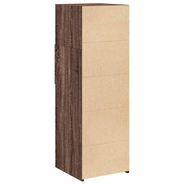 vidaXL Ντουλάπι Καφέ Δρυς 40x42,5x124 εκ. από Επεξεργασμένο Ξύλο