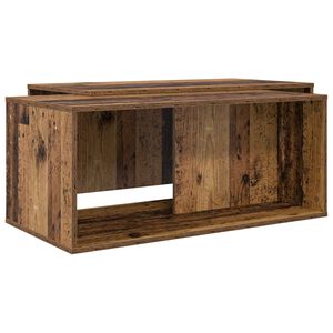 vidaXL &Sigma;&epsilon;&tau; &Tau;&rho;&alpha;&pi;&epsilon;&zeta;&iota;&omicron;ύ &Gamma;&iota;&alpha; &Kappa;&alpha;&phi;έ 2 pcs &Pi;&alpha;&lambda;&iota;ό &xi;ύ&lambda;&omicron; &Epsilon;&pi;&epsilon;&xi;&epsilon;&rho;&gamma;&alpha;&sigma;&mu;έ&nu;&omicron; &xi;ύ&lambda;&omicron;