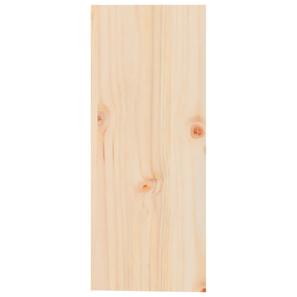 vidaXL Κάβα Κρασιών 62 x 25 x 62 εκ. από Μασίφ Ξύλο Πεύκου