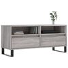 vidaXL Έπιπλο Τηλεόρασης Γκρι Sonoma 100x34,5x44,5 εκ. Επεξεργ. Ξύλο
