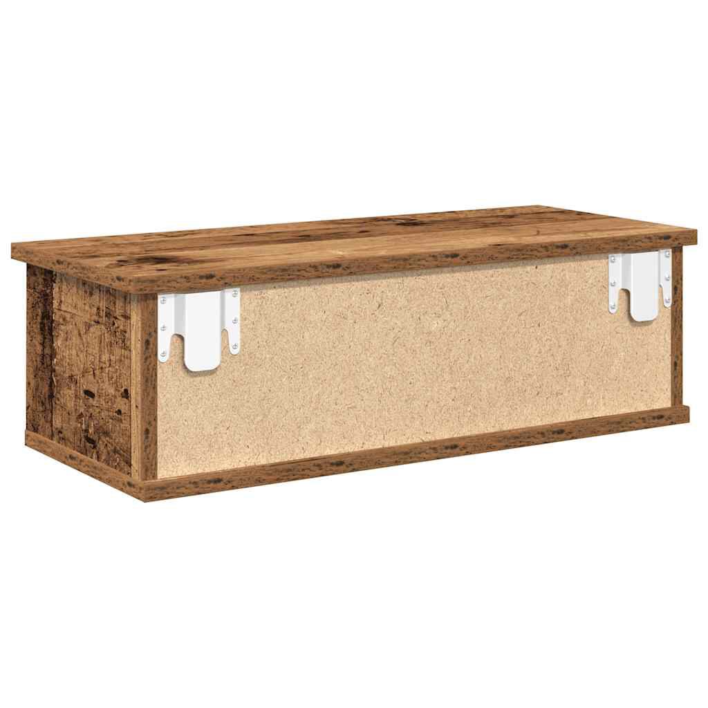 ντουλάπι τοίχου vidaXL Παλιό ξύλο 60x26x18,5 cm Κατασκευασμένο ξύλο