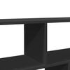 vidaXL Ράφι Τοίχου Μαύρη 100x25x50 εκ. από Επεξεργασμένο Ξύλο