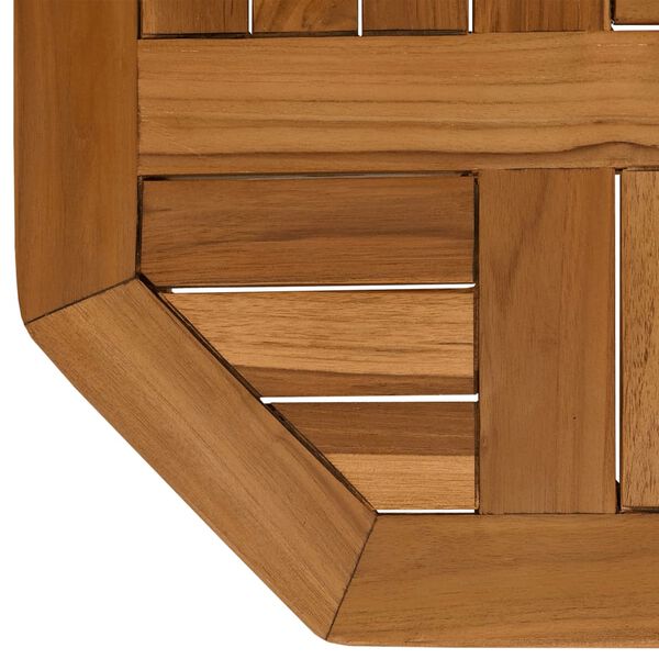 vidaXL Επιφάνεια Τραπεζιού Οκτάγωνη 40x40x2,5 εκ. Μασίφ Ξύλο Teak