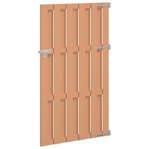 vidaXL &Pi;ύ&lambda;&eta; &Kappa;ή&pi;&omicron;&upsilon; 100 x 180 cm WPC &kappa;&alpha;&iota; &Alpha;&lambda;&omicron;&upsilon;&mu;ί&nu;&iota;&omicron; &Kappa;&alpha;&phi;έ