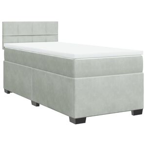 vidaXL &Kappa;&rho;&epsilon;&beta;ά&tau;&iota; Boxspring &mu;&epsilon; &Sigma;&tau;&rho;ώ&mu;&alpha; &Alpha;&nu;&omicron;&iota;&chi;&tau;ό &Gamma;&kappa;&rho;&iota; 90x190 &epsilon;&kappa;. &Beta;&epsilon;&lambda;&omicron;ύ&delta;&iota;&nu;&omicron;