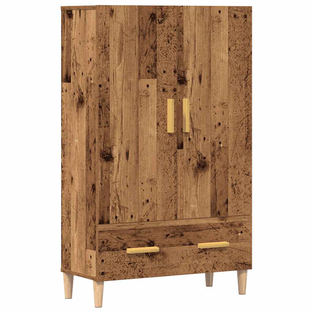 vidaXL Ντουλάπι Παλιό ξύλο 70x31x115 cm Κατασκευασμένο ξύλο