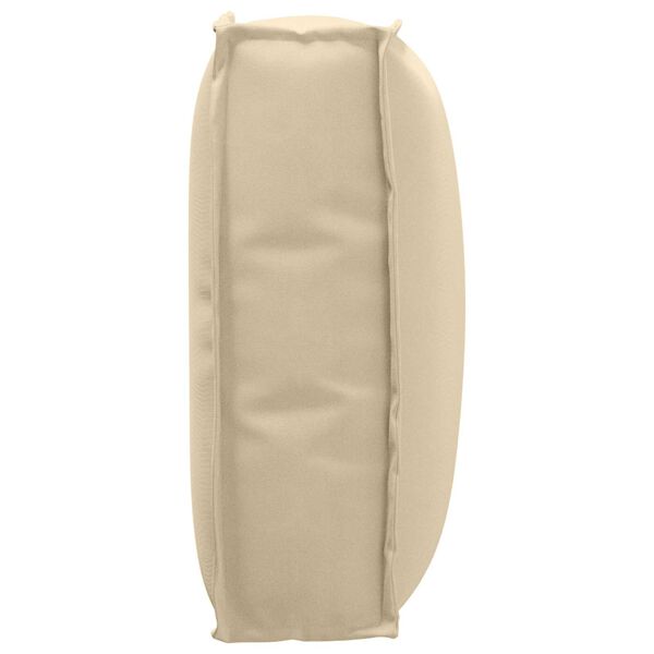 vidaXL Μαξιλάρι Παλέτας για Πλάτη Μπεζ 50x40x12 εκ, Υφασμα Οξφόρδη