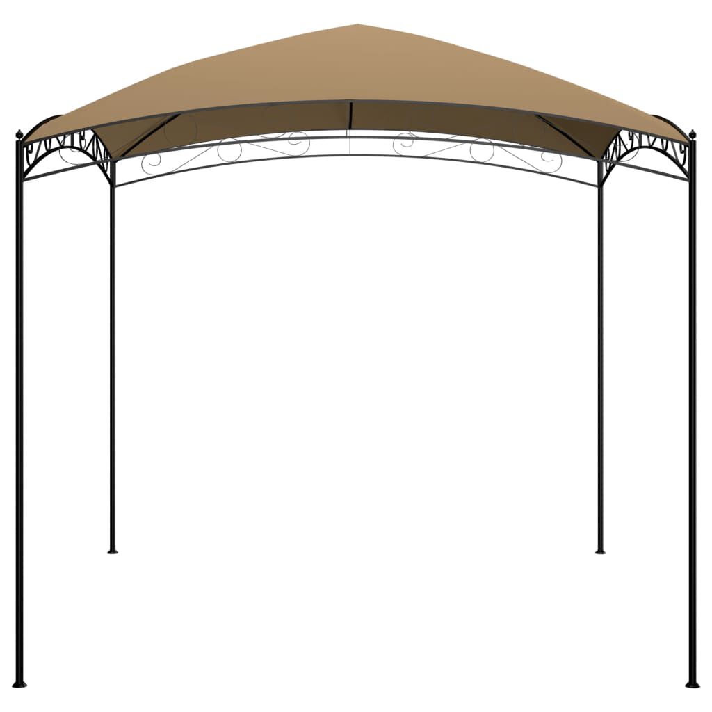 vidaXL Κιόσκι Taupe 3 x 3 x 2,65 μ. 180 γρ./μ²