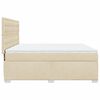 vidaXL &Kappa;&rho;&epsilon;&beta;ά&tau;&iota; Boxspring &mu;&epsilon; &Sigma;&tau;&rho;ώ&mu;&alpha; &Kappa;&rho;&epsilon;&mu; 180x200 &epsilon;&kappa;. &Upsilon;&phi;&alpha;&sigma;&mu;ά&tau;&iota;&nu;&omicron;