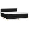 vidaXL &Kappa;&rho;&epsilon;&beta;ά&tau;&iota; Boxspring &mu;&epsilon; &Sigma;&tau;&rho;ώ&mu;&alpha; &Mu;&alpha;ύ&rho;&omicron; 160x200 &epsilon;&kappa;. &Upsilon;&phi;&alpha;&sigma;&mu;ά&tau;&iota;&nu;&omicron;