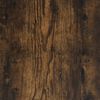 vidaXL Βιβλιοθήκη Καπνιστή Δρυς 31x24x77 εκ. από Επεξεργασμένο Ξύλο