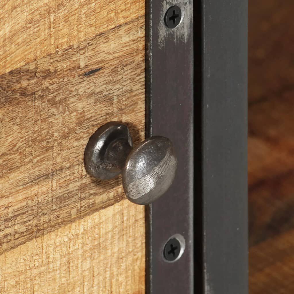 vidaXL Έπιπλο Τηλεόρασης 110 x 30 x 42 εκ. από Μασίφ Ξύλο Μάνγκο