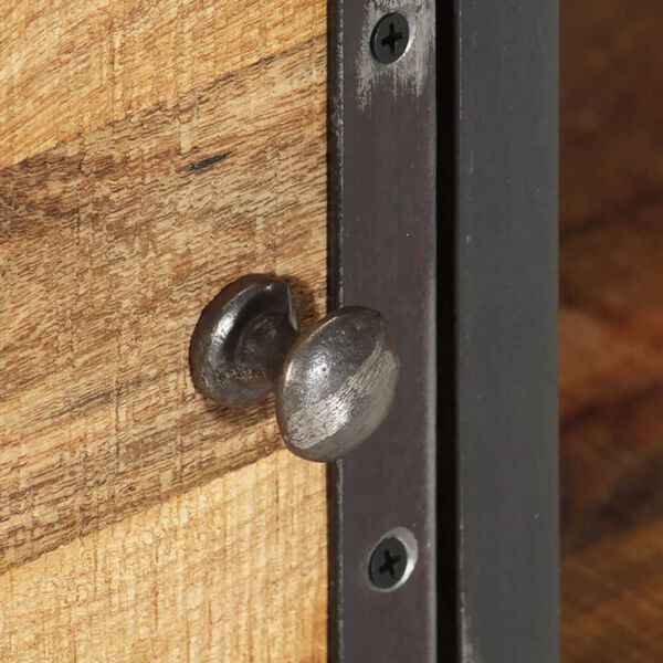 vidaXL Έπιπλο Τηλεόρασης 110 x 30 x 42 εκ. από Μασίφ Ξύλο Μάνγκο