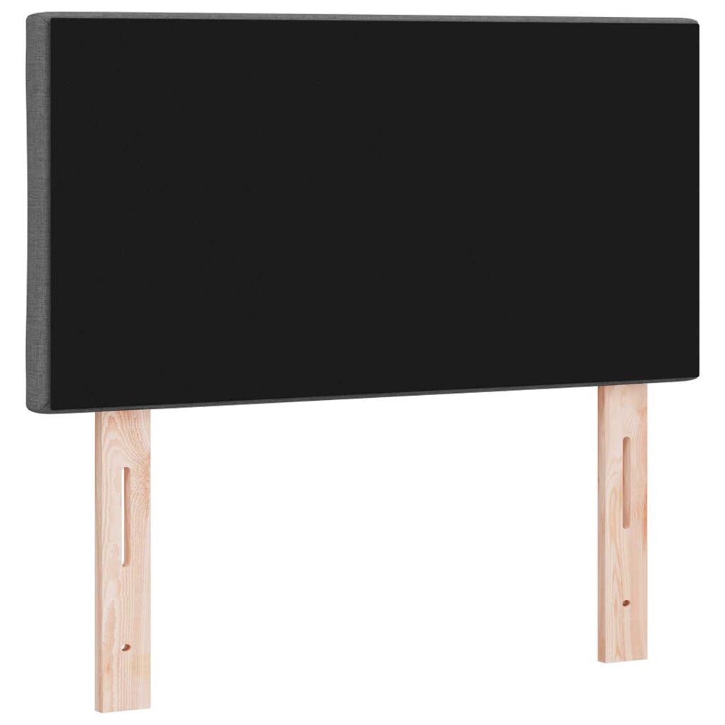 vidaXL Υφασμάτινο Κεφαλάρι Geometric Σκούρο Γκρι 80 cm ύφασμα