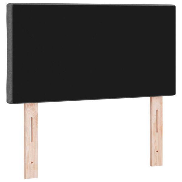 vidaXL Υφασμάτινο Κεφαλάρι Geometric Σκούρο Γκρι 80 cm ύφασμα