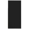 vidaXL Ντουλάπι με LED Μαύρο 80 x 35 x 75 εκ.