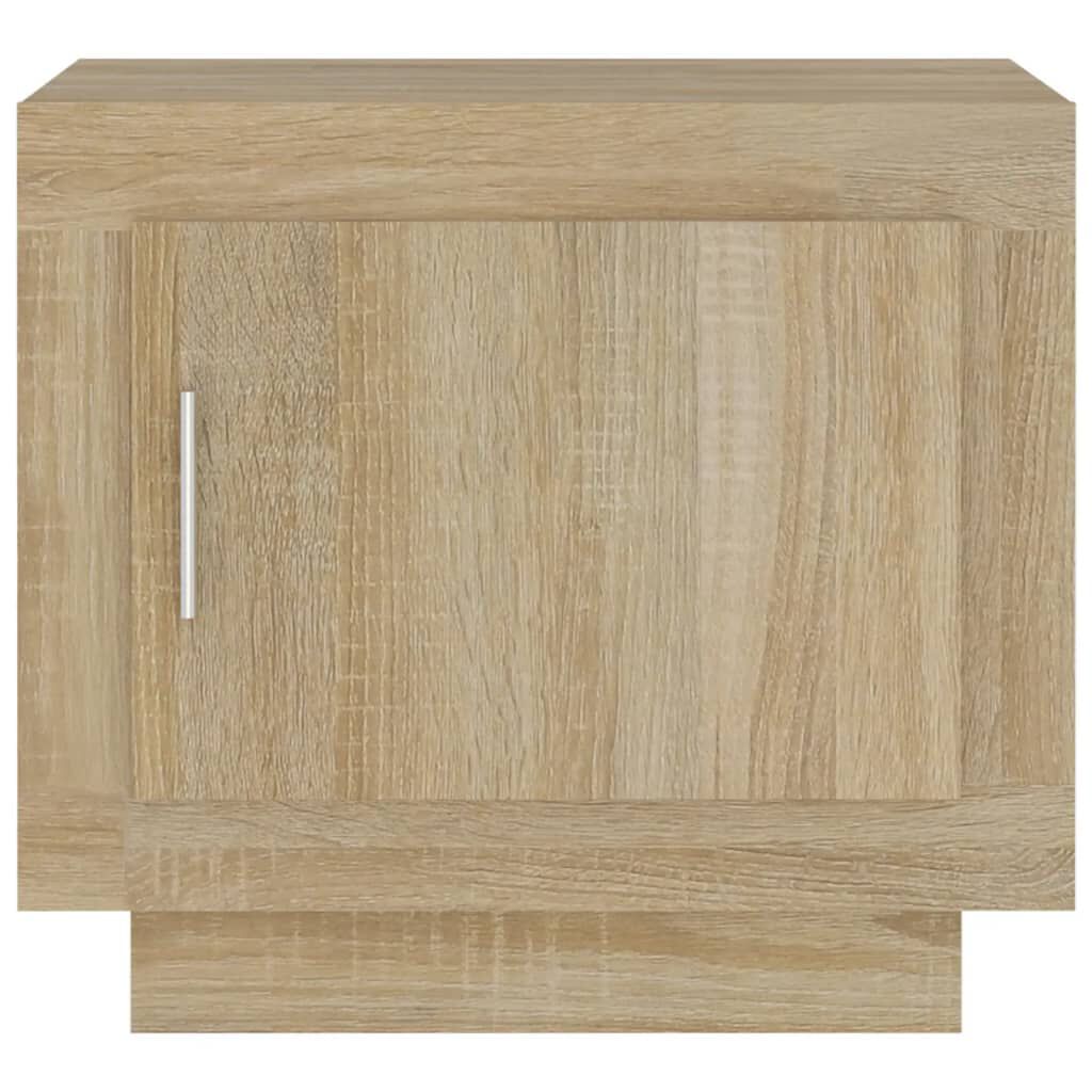 vidaXL Τραπεζάκι Σαλονιού Sonoma Δρυς 51x50x45 εκ. Επεξεργασμένο Ξύλο