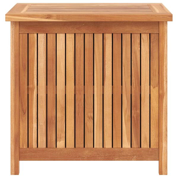 vidaXL Μπαούλο Αποθήκευσης Κήπου 120 x 50 x 58 εκ. από Μασίφ Ξύλο Teak