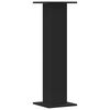 vidaXL Βάσεις Ηχείων 2 Τεμ. Μαύρες 30x30x95 εκ. Επεξ. ΞύλοΞύλο δρυός