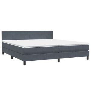 vidaXL Box Spring &Kappa;&rho;&epsilon;&beta;ά&tau;&iota; &mu;&epsilon; &sigma;&tau;&rho;ώ&mu;&alpha; &Sigma;&kappa;&omicron;ύ&rho;&omicron; &gamma;&kappa;&rho;&iota; 180x220 &epsilon;&kappa;. &Beta;&epsilon;&lambda;&omicron;ύ&delta;&iota;&nu;&omicron;