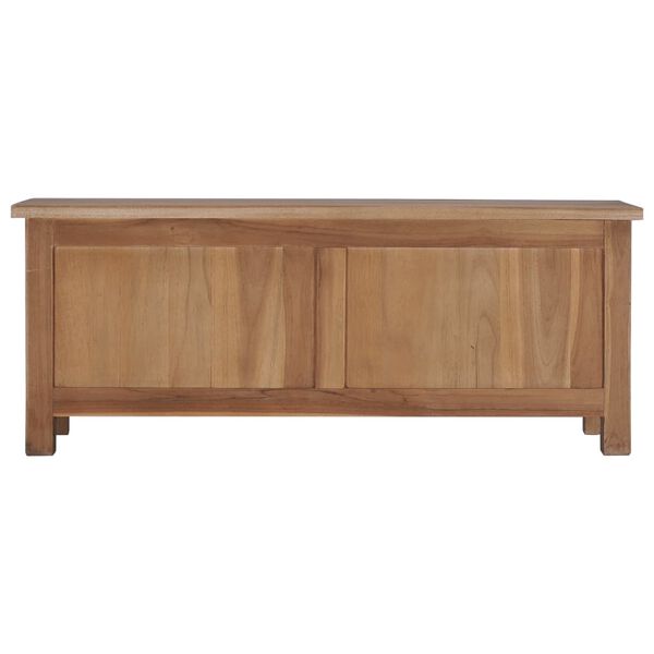 vidaXL Έπιπλο Τηλεόρασης 90 x 30 x 35 εκ. από Μασίφ Ξύλο Teak