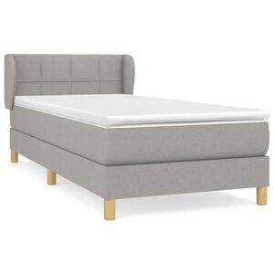 vidaXL &Kappa;&rho;&epsilon;&beta;ά&tau;&iota; Boxspring &mu;&epsilon; &Sigma;&tau;&rho;ώ&mu;&alpha; &Alpha;&nu;&omicron;&iota;&chi;&tau;ό &Gamma;&kappa;&rho;&iota; 100x200 &epsilon;&kappa;. &Upsilon;&phi;&alpha;&sigma;&mu;ά&tau;&iota;&nu;&omicron;