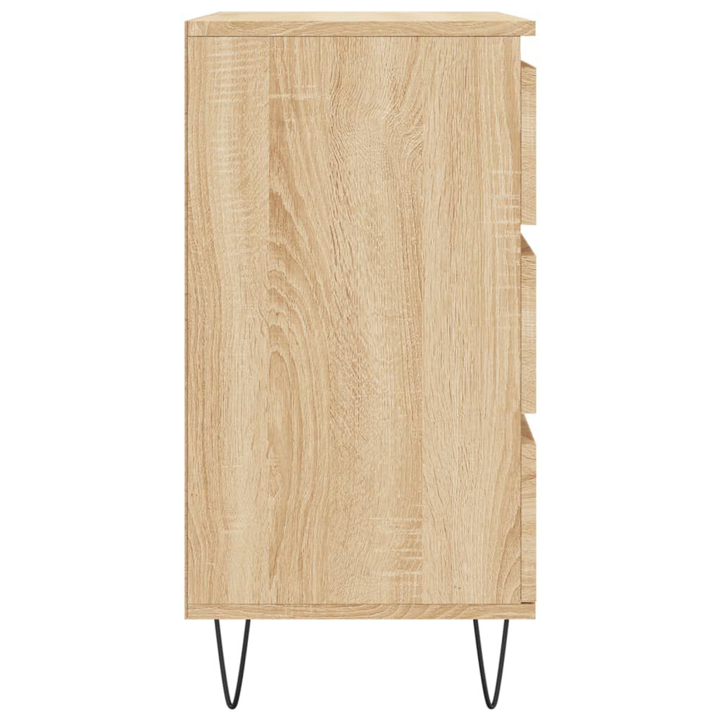 vidaXL Συρταριέρα Sonoma Δρυς 60x35x70 εκ. Επεξεργασμένο Ξύλο