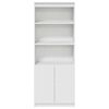 vidaXL Ντουλάπι Λευκό 70x35x180 εκ. από Επεξεργασμένο Ξύλο