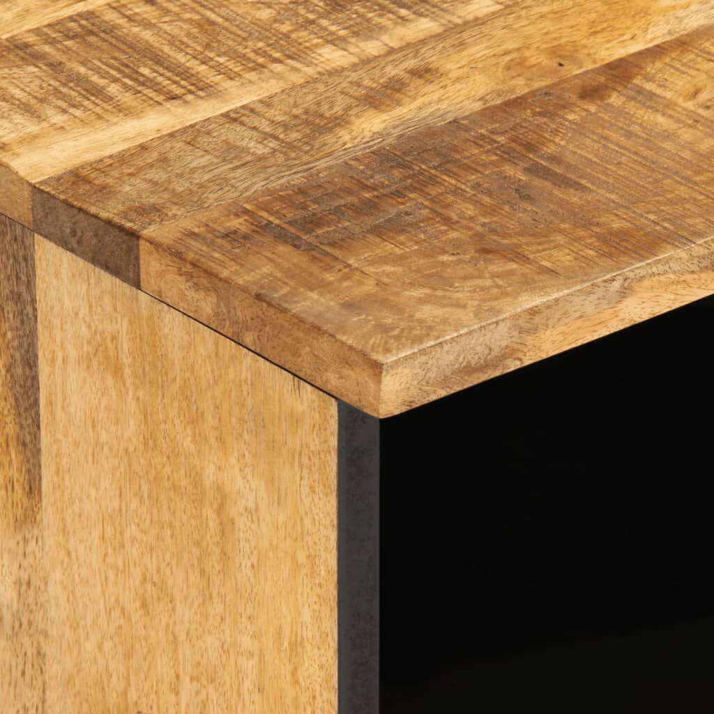 vidaXL Έπιπλο Τηλεόρασης 100 x 34 x 46 εκ. Μασίφ Ακατέργ. Ξύλο Μάνγκο