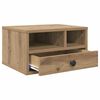 vidaXL Σταντ Εκτυπωτή Artisan Oak 40 x 32 x 24 εκ Επεξεργασμένο ξύλο