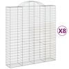 vidaXL &Sigma;&upsilon;&rho;&mu;&alpha;&tau;&omicron;&kappa;&iota;&beta;ώ&tau;&iota;&alpha; &Tau;&omicron;&xi;&omega;&tau;ά 8 &tau;&epsilon;&mu;. 200x50x220/240 &epsilon;&kappa;. &Gamma;&alpha;&lambda;&beta;&alpha;&nu;. &Alpha;&tau;&sigma;ά&lambda;&iota;