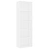 vidaXL &Beta;&iota;&beta;&lambda;&iota;&omicron;&theta;ή&kappa;&eta; &mu;&epsilon; 5 &Rho;ά&phi;&iota;&alpha; &Lambda;&epsilon;&upsilon;&kappa;ή 60 x 30 x 189 &epsilon;&kappa;. &alpha;&pi;ό &Epsilon;&pi;&epsilon;&xi;. &Xi;ύ&lambda;&omicron;