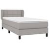 vidaXL &Kappa;&rho;&epsilon;&beta;ά&tau;&iota; Boxspring &mu;&epsilon; &Sigma;&tau;&rho;ώ&mu;&alpha; &Alpha;&nu;&omicron;&iota;&chi;&tau;ό &Gamma;&kappa;&rho;&iota; 90x200 &epsilon;&kappa;. &Upsilon;&phi;&alpha;&sigma;&mu;ά&tau;&iota;&nu;&omicron;