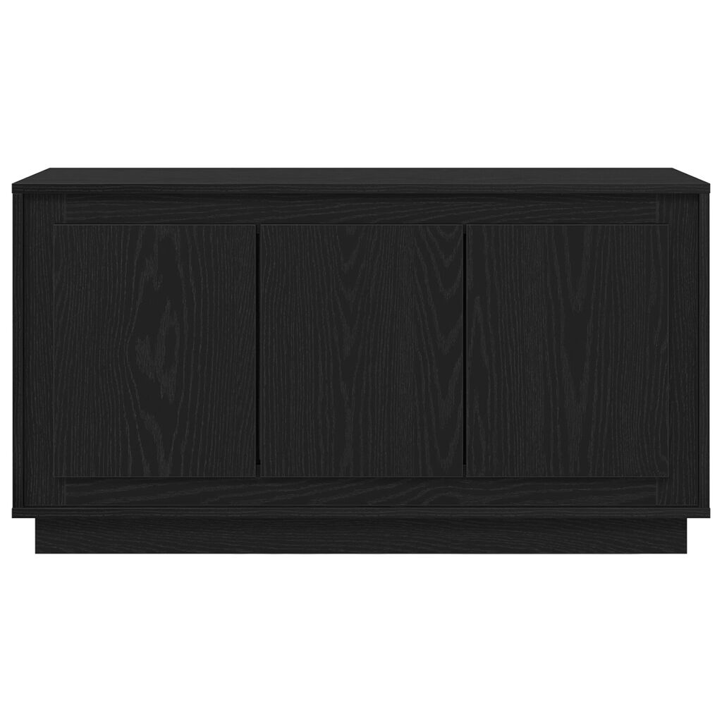 vidaXL Σαλονάκι Μαύρο Δρυς 102x35x55 εκ Επεξεργασμένο Ξύλο
