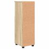 vidaXL Ντουλάπι Μπάνιου Sonoma Δρυς 30 x 35 x 95 εκ Επεξεργασμένο ξύλο