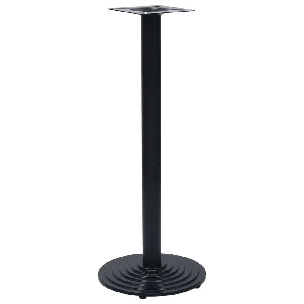 vidaXL Πόδι τραπεζιού μπιστρό μαύρο Ø43x107 cm Χυτοσίδηρος